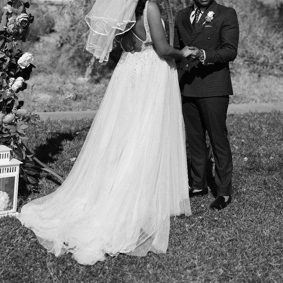 Davids Bridal Wedding Dress - Picture 4 of 4